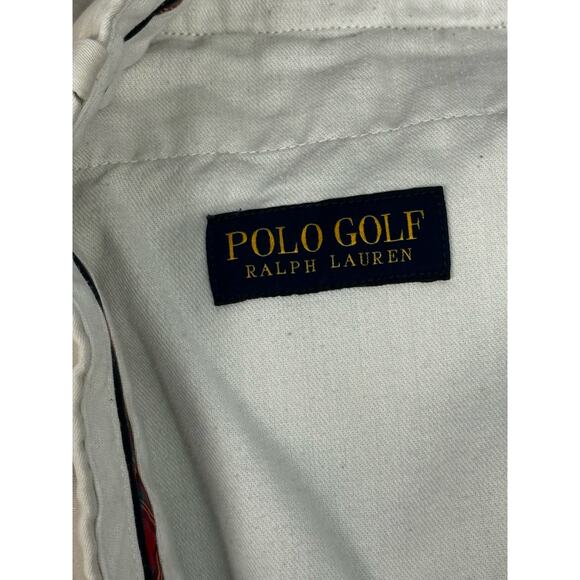 Polo Golf Men's Shorts Size 34 Inseam 9 Inchs Tan Stretch Fabric - Picture 8 of 8